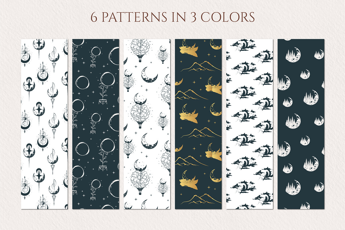 Mystical Moon Collection Vol 2, a Decorative Illustration by KirillsWorkshop (Photo 7 of 7)