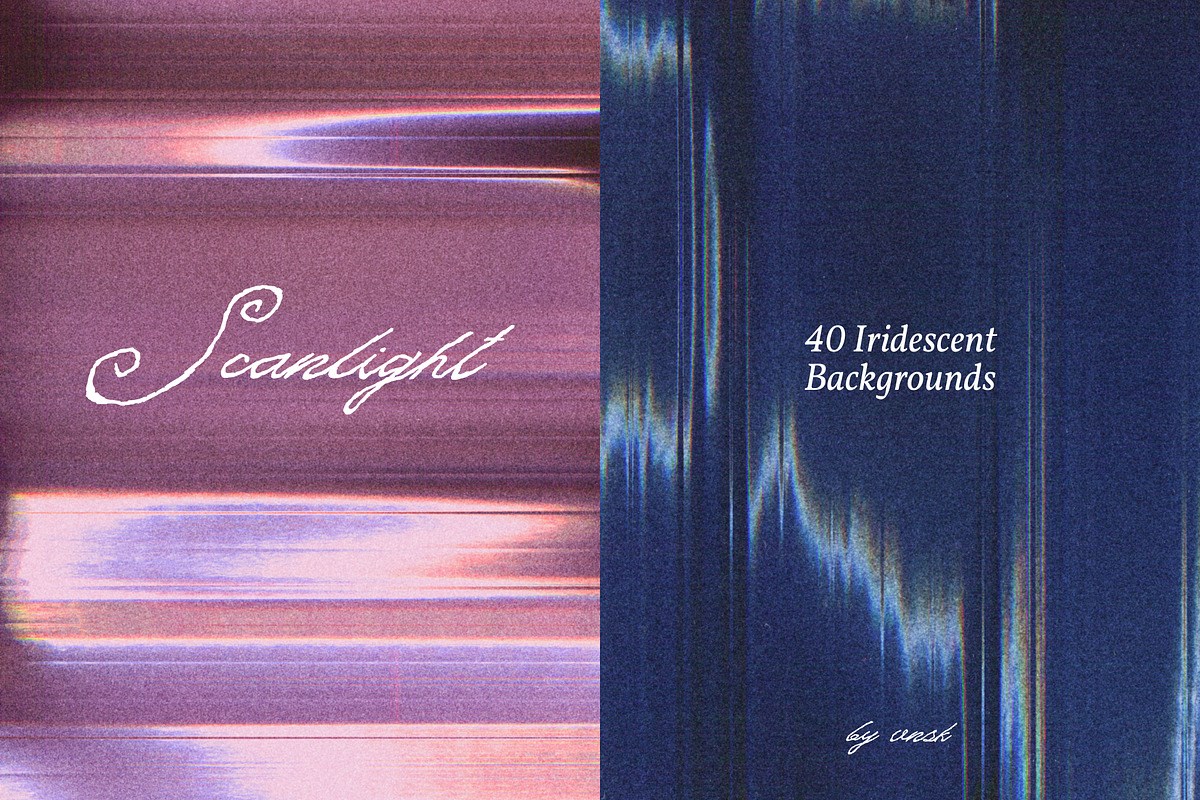 Scanlight: Iridescent Backgrounds, a Background Graphic by Anastasiia VNSK (Photo 1 of 20)