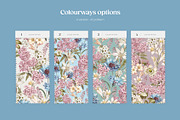 Tender Flora Botanical Pattern, a Pattern Graphic by Yello_illustration (Thumbnail 4 of 14)