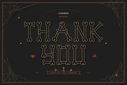 Bones Halloween Display Font, a Serif Font by infernostudio3 (Thumbnail 11 of 11)