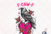 F-Caw-F PNG, Floral Heart Png, an Illustration by Creative Art (Thumbnail 1 of 6)