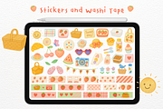 Summer Picnic Goodnotes Stickers, an Illustration by mimimeow (Thumbnail 2 of 3)