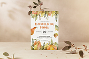Editable Thanksgiving Invitation, an Invitation Template by ForeverPrint (Thumbnail 4 of 7)