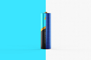 Battery Mockup - 8 Views