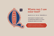 Latin Initials Gothic font family, a Blackletter Font by kaer_shop (Thumbnail 4 of 12)