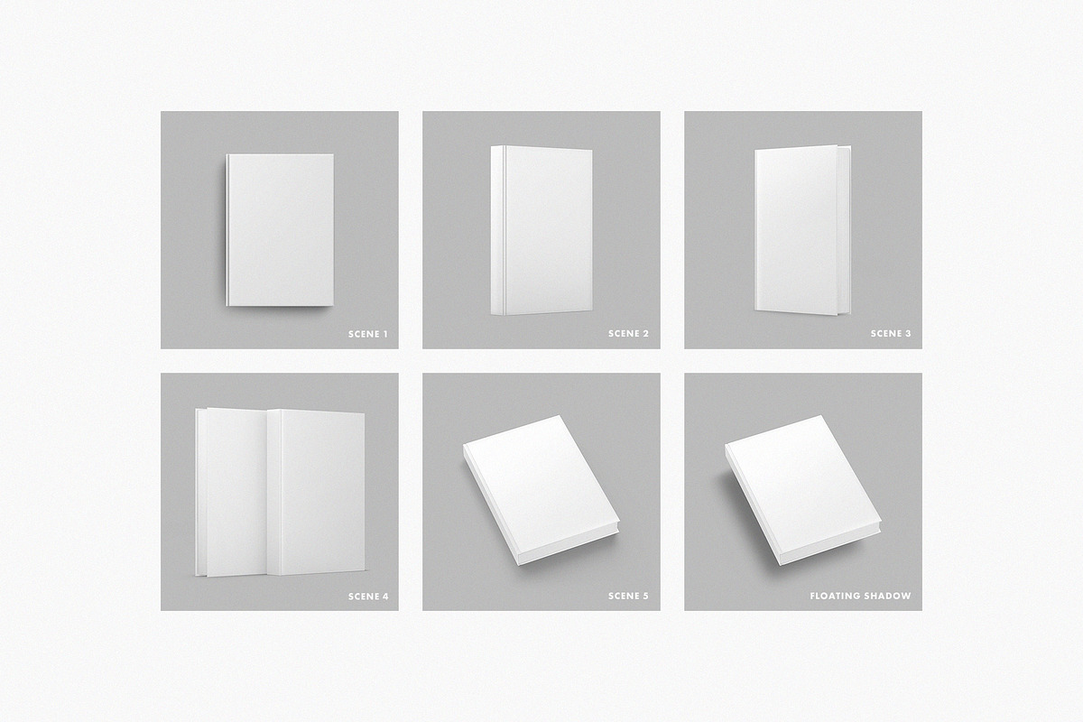 Book Cover Mockups, a Books & Magazine Mockup by pixelbuddha.net (Photo 6 of 8)