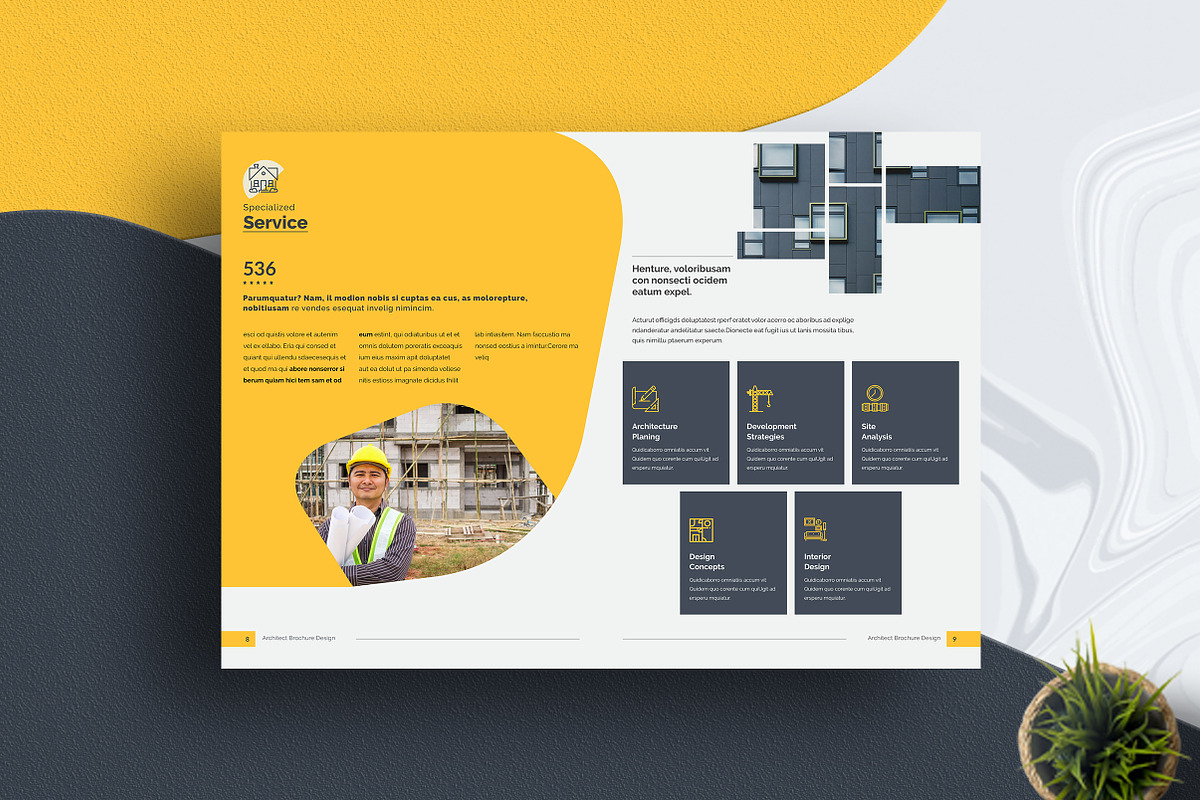 Brochure Indesign Template, a Brochure Template by Addaxx (Photo 4 of 7)