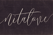 Nitalove Font Duo, a Script Font by Deeezy (Thumbnail 5 of 7)