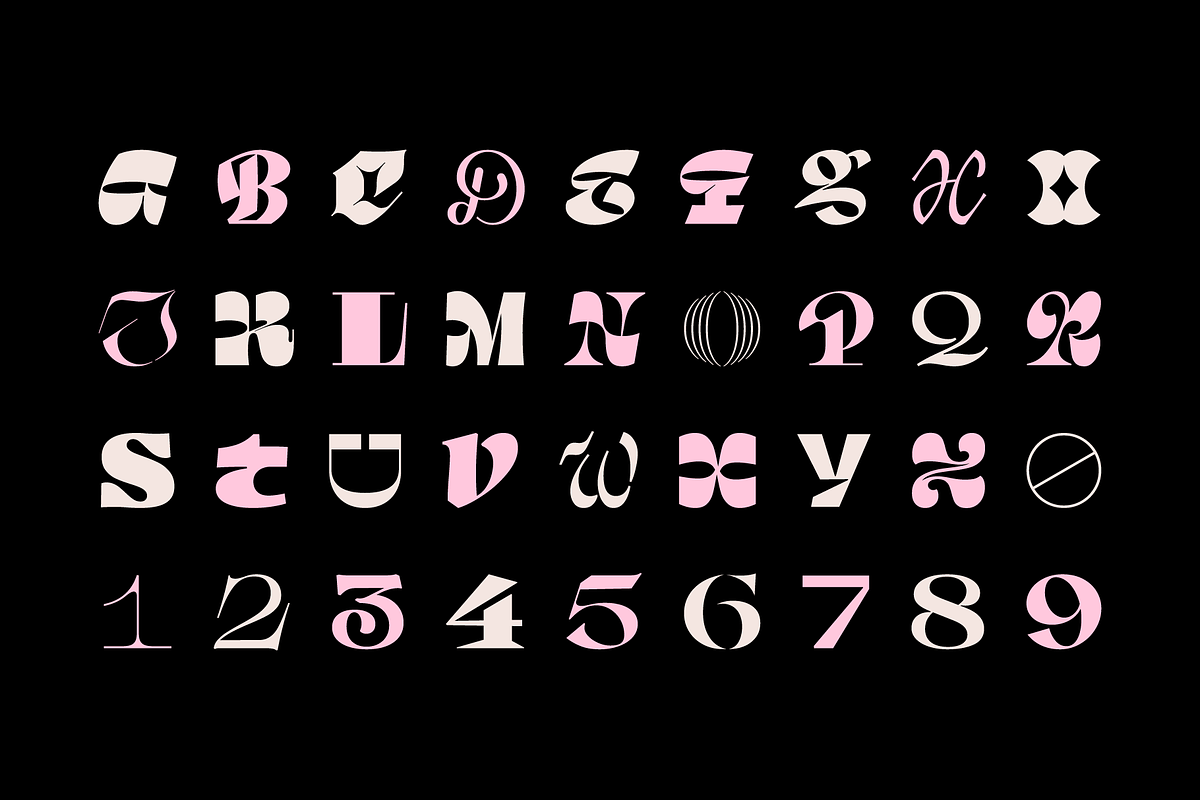 Varia Display - 36 Days of Type 2023, a Font by Tomas Castiglioni (Photo 3 of 13)