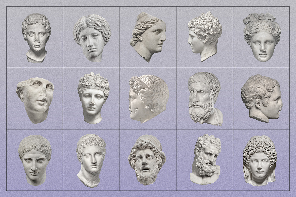 Greek & Roman Sculpture Collection, an Object Graphic by Graphic Goods (Photo 4 of 15)
