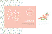 Peaches Peony, an Illustration by Lunabi (Thumbnail 1 of 11)