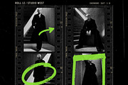 Vintage Film Strip Photo Collage, a Social Media Template by DesignerCandies (Thumbnail 3 of 5)