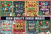 Bold & Easy Christmas Coloring Book, an Illustration by Ink Gallery (Thumbnail 3 of 4)