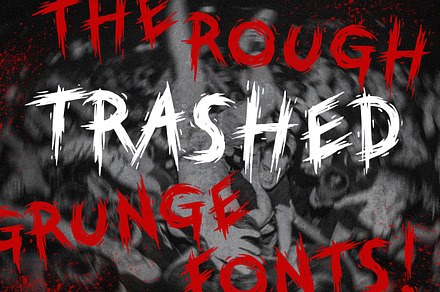 Grunge Fonts | Trashed