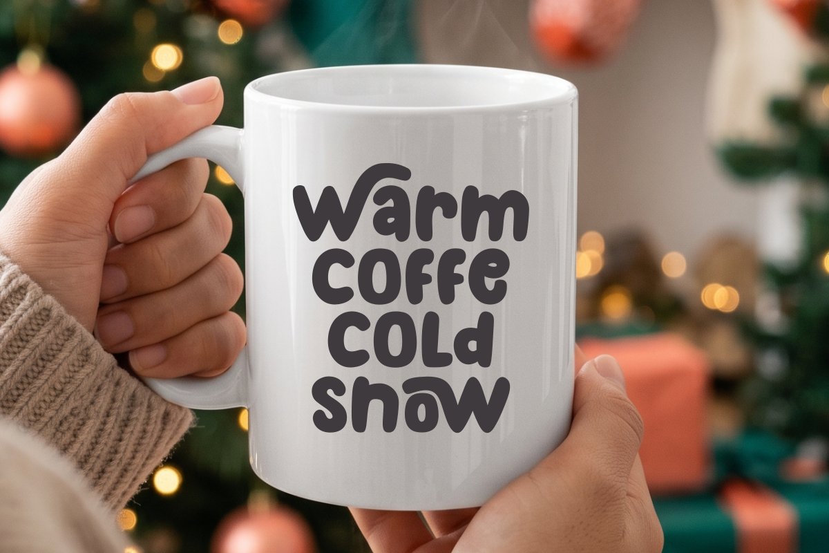Holiday Christmas - Bubble Display, a Handwritten Font by SaktiAvellin (Photo 6 of 9)
