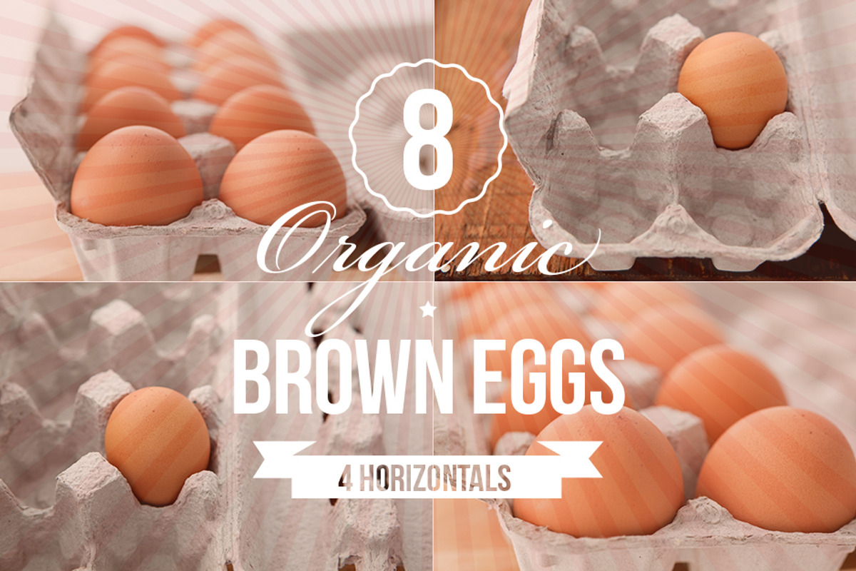 Organic Brown Eggs Photo Bundle of 8 preview 8