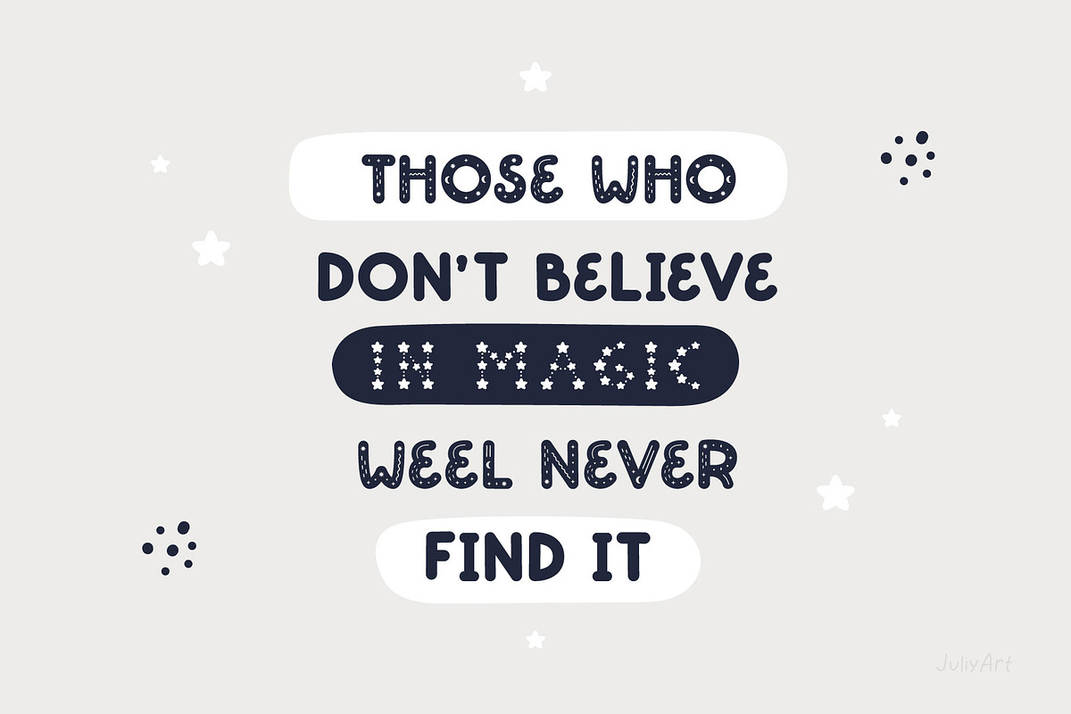 Zodiac Stars Font duo, a Script Font by JuliyArt (Photo 8 of 16)