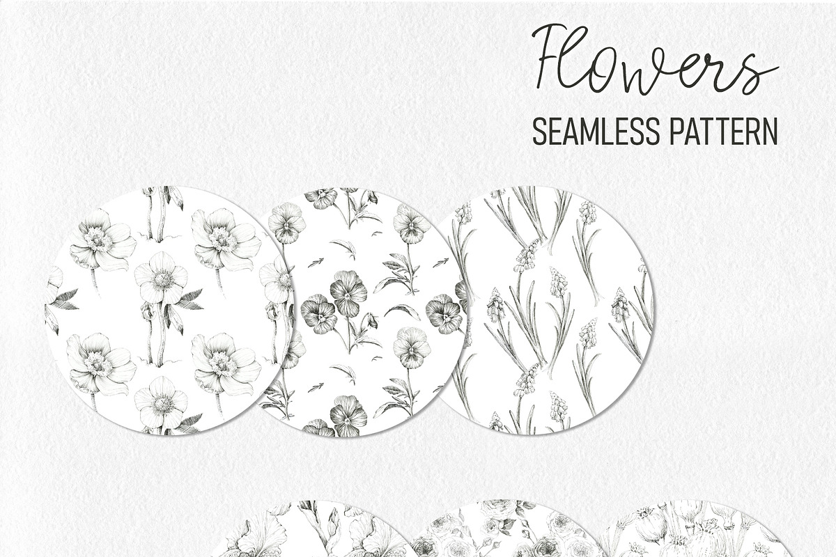 Flowers Graphics, an Object Illustration by Budogoshch (Photo 3 of 8)
