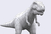 3DRT - Dinosaurs - Tyranosaurus, an Animal 3D Model by 3DRT.com (Thumbnail 2 of 3)