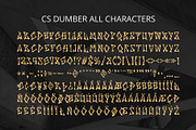 CS Dumber – Heavy Metal Font, a Sans Serif Font by Craft Supply Co. (Thumbnail 8 of 8)