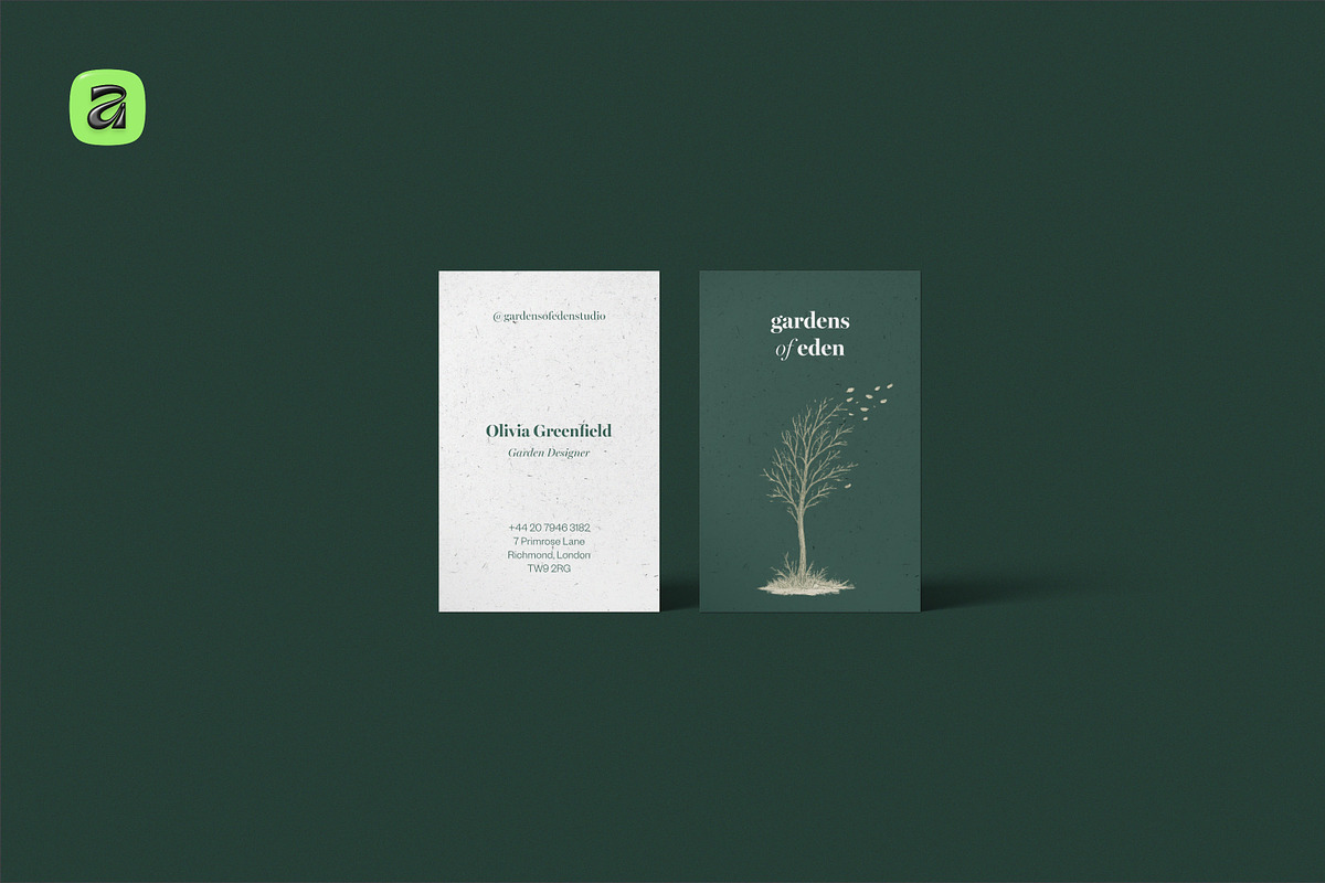 EU Business Card Mockups—Affinity v3, a Books & Magazine Mockup by Sasha Lantukh (Photo 2 of 17)