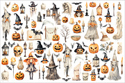 Halloween Vintage clipart, an Object Graphic by Evgeniia (Thumbnail 11 of 11)
