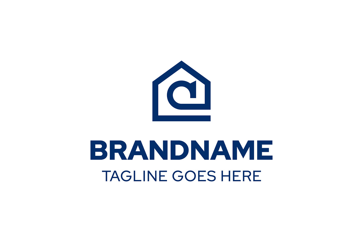 Letter A Home Monoline Logo, a Branding & Logo Template by Pray Art Design Studio (Photo 1 of 2)