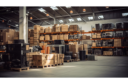 supply industry warehouse background, a Background Photo by pikepicture