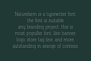 Naturefarm - Slab Serif Font, a Sans Serif Font by QR Design Studio (Thumbnail 5 of 7)