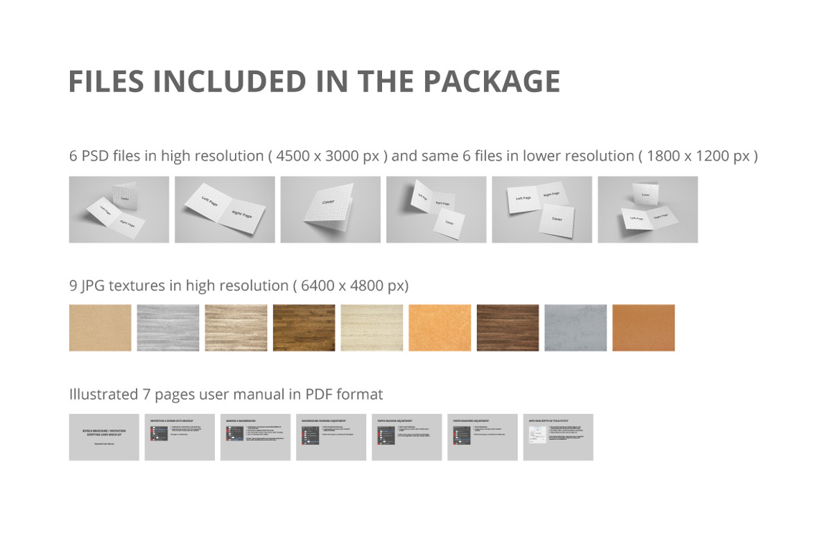 Bifold Brochure/Greeting Card Mockup, a Print Template by Petr Stránský (Photo 9 of 9)