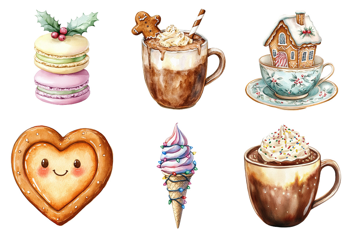 Cute Sweet Christmas Sublimation, an Illustration by Daily.Designs (Photo 3 of 5)