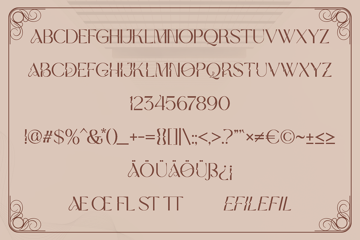 Auristela Modern Font, a Font by Fannan Studio (Photo 5 of 6)