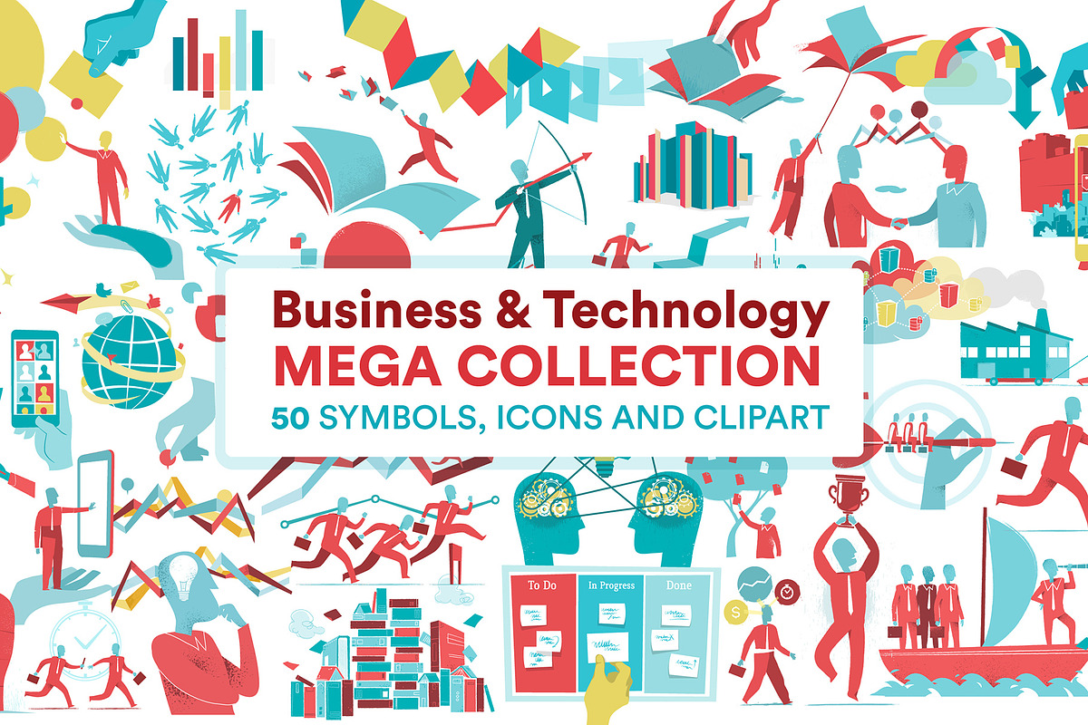 Business & Technology Mega Bundle, a Person Illustration by Hurcastock! (Photo 1 of 6)