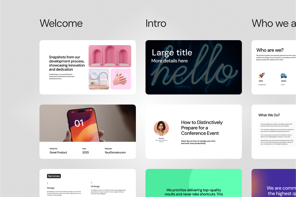 SlideKit Pro: Ultimate 167 Slides, a Presentation Template by xStudio (Photo 4 of 7)