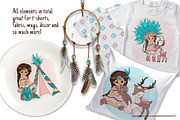 INDIANS PRINCESS, a Decorative Illustration by FARAWAYKINGDOM (Thumbnail 5 of 8)
