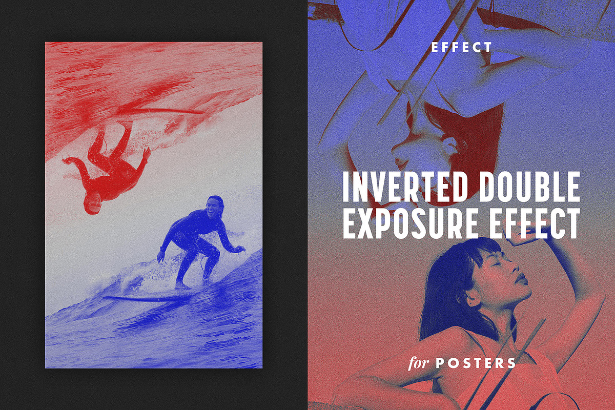 Inverted Exposure Poster Effect, a Layer Style Add-On by Design Squad