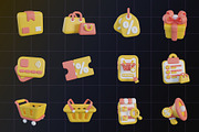 E-commerce 3D Icon, a Graphic by Artnivora.Std (Thumbnail 4 of 4)