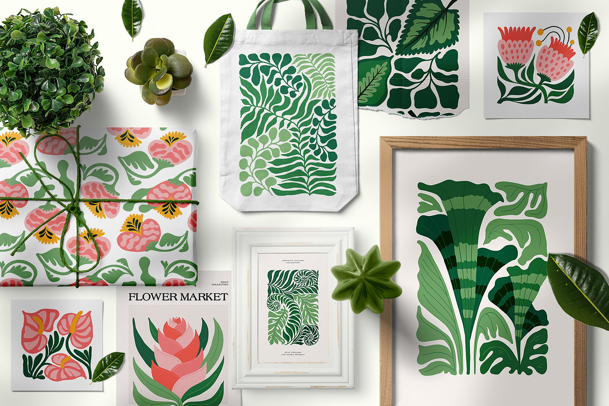 Modern Art | Bundle | 800 Posters, an Object Graphic by Leleka.Store (Photo 4 of 50)