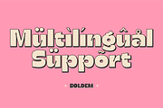 Boldem Bold Sans Serif Font, a Sans Serif Font by Graphue (Thumbnail 4 of 9)