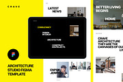 Modern Architecture Figma Web, an UI Kit Template by neuwebz (Thumbnail 1 of 5)
