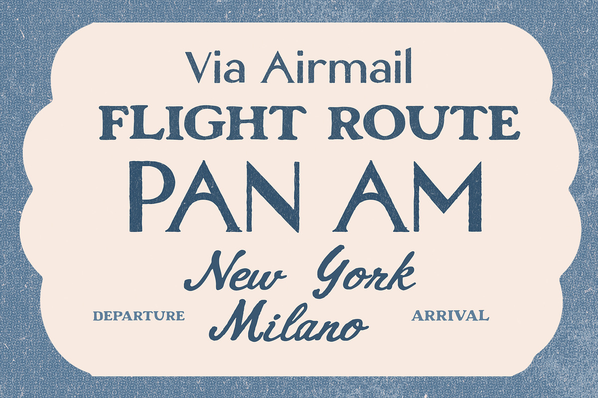 Vintage Handwritten Retro Font Trio, a Handwritten Font by Laras Wonderland (Photo 3 of 20)