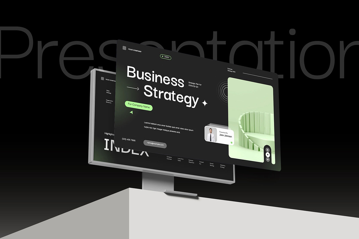 Dark Business Strategy Keynote