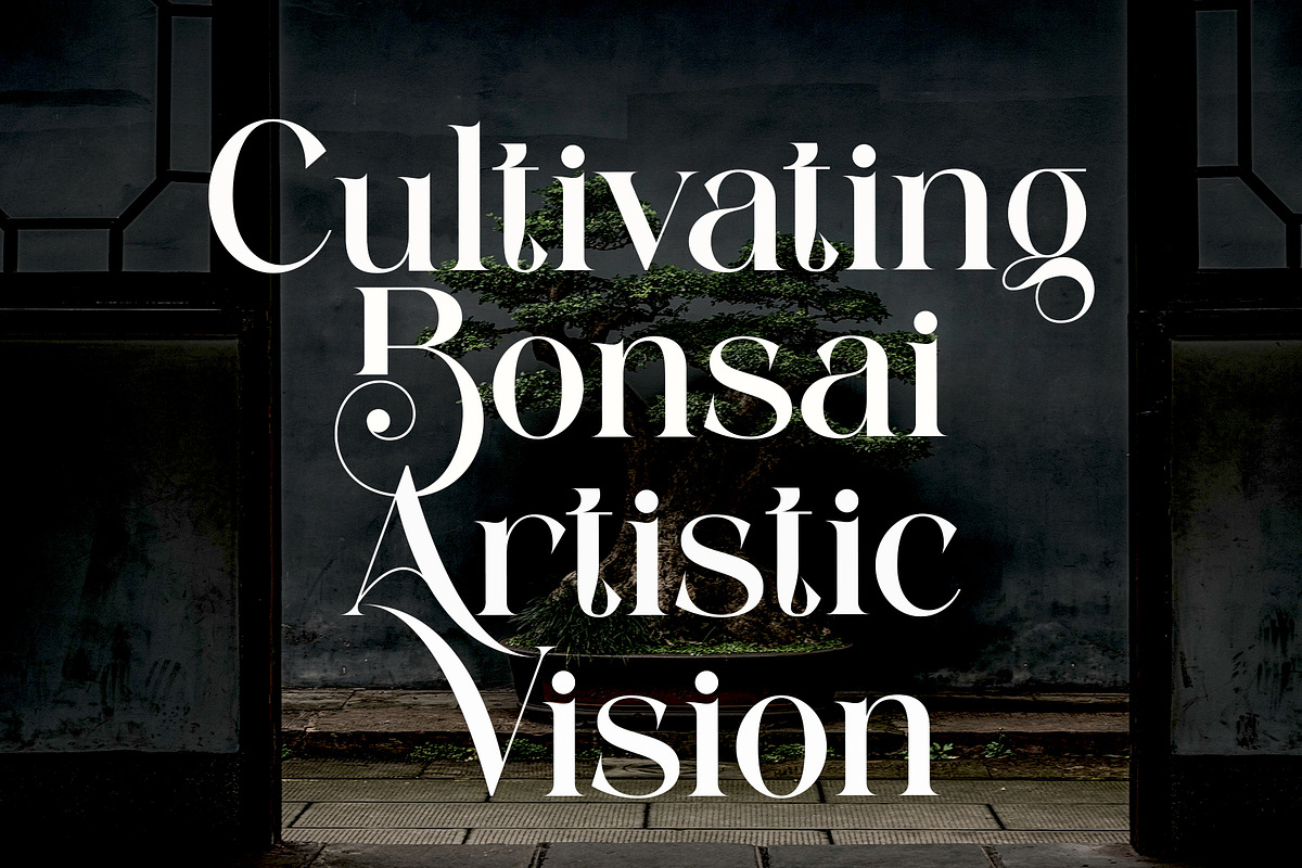 Mulnir Modern Serif Font, a Serif Font by Alfinart (Photo 7 of 11)