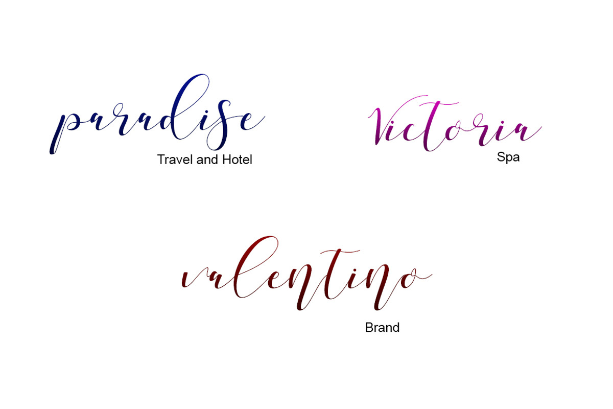 Shania sweet calligraphy preview 4