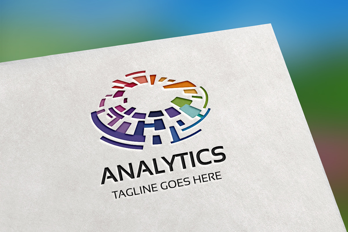 Analytics Logo, a Branding & Logo Template by Design_Planet
