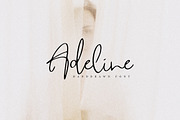 Adeline | Sale 90% Off, a Script Font by Katie Holland (Thumbnail 1 of 7)