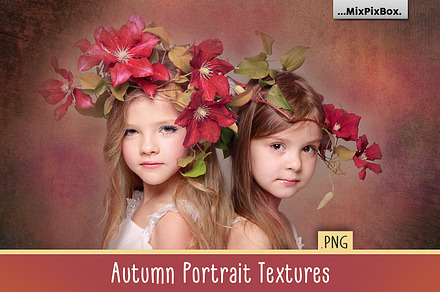 Autumn Textures, a Wallpaper Graphic by MixPixBox