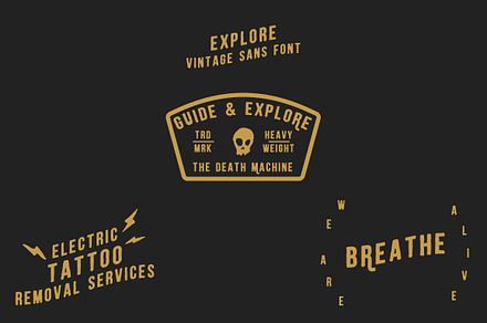 Explore ~ A Hand Drawn Font