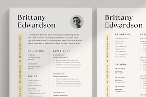 Creative Resume Template Canva, a Resume Template by frommakertomaker