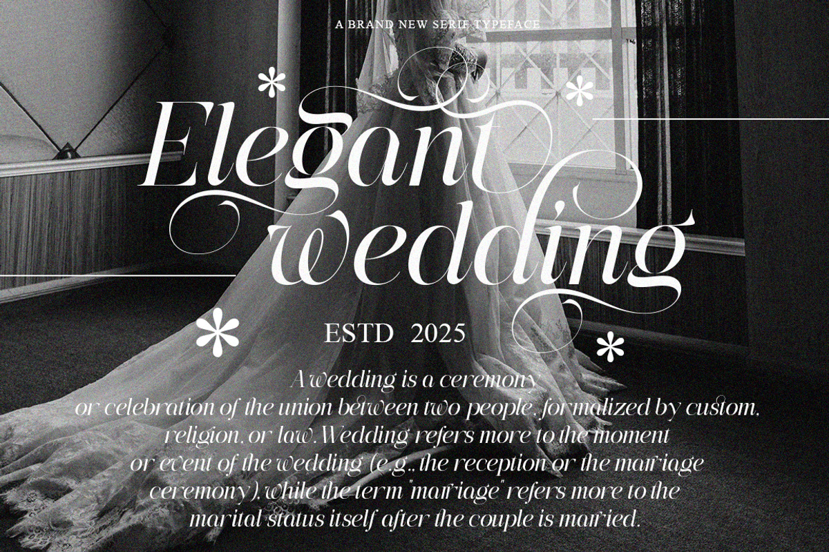 The Eliven Editorial | 7 Font Style, a Serif Font by IM Studio (Photo 3 of 15)